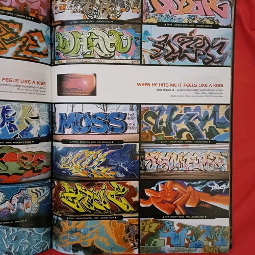 Graphotism graffiti magazine August 2001 issue like new