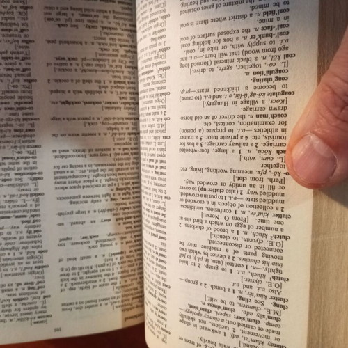 Chambers Handy Dictionary used, English-English hardcover