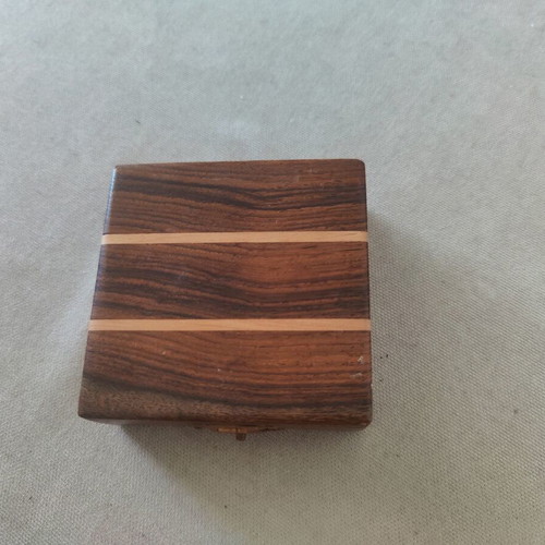 Collectable Wooden Games Travel Chess Set and Playing Cards Pair