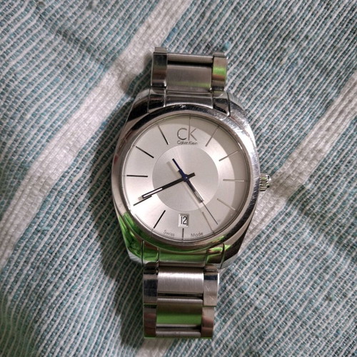 CK women's watch like new, silver