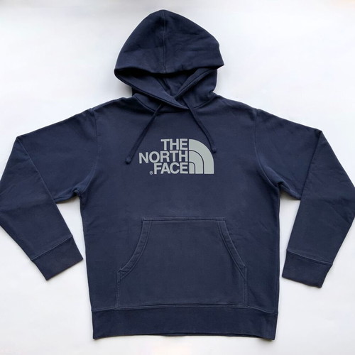 THE NORTH FACE Men’s Sweatshirt Pullover Hoodie Blue - Size M
