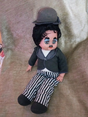 El Greco fabric Charlie doll used, large