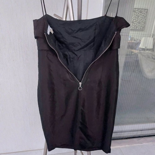 Zara strapless evening dress brown like -  6,00 - Vendora.cy