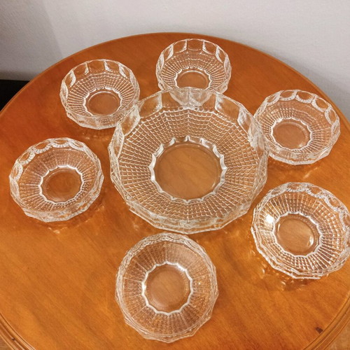 W-Kristal Vintage bowl set of 6 like new