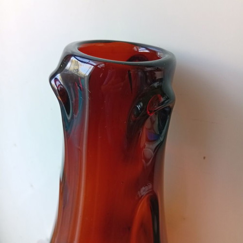 Murano vase used, 33 cm tall