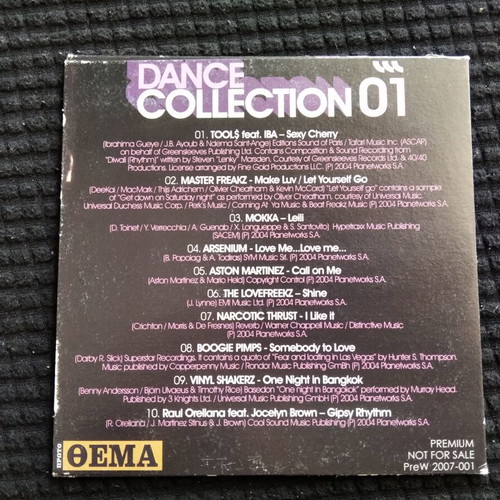 CDs used, 10 dance and jazz collections from 00s magazines