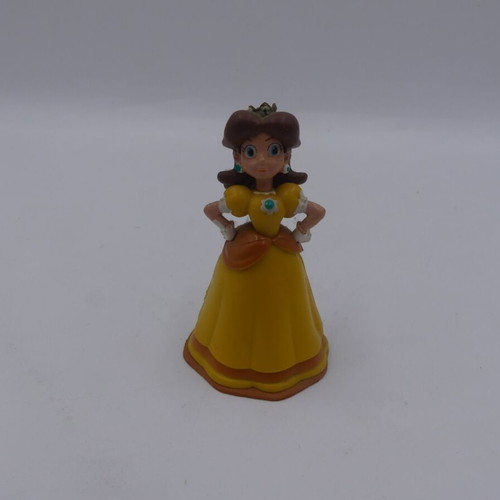Nintendo Super Mario Bros Princess Daisy figure used 2.5 inches tall 2007