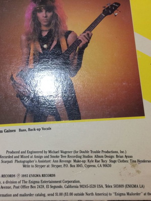 Stryper Soldiers Under Command βινύλιο μεταχειρισμένο, metal