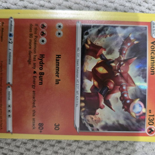 Volcanion Holo new