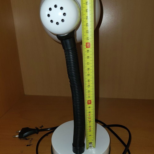 Desk lamp used white with flexible arm E27 MAX40W