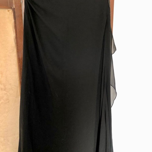 Vintage Silk Skirt Black, Like New, Valentina Kuwait