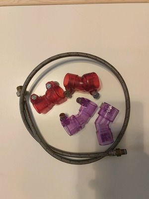 Neck for painball loader and high-pressure hose new