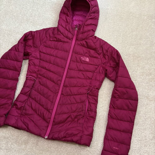 The North Face Pink Quince women's lightweight down jacket XS