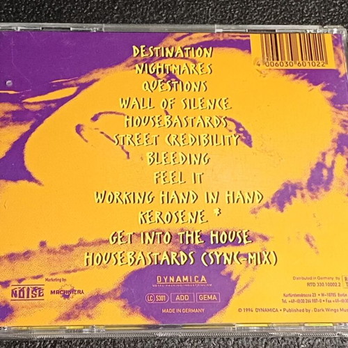 Think About Mutation Housebastards CD used, industrial metal
