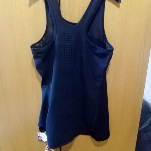Nike tank top used, fitted, black, size S