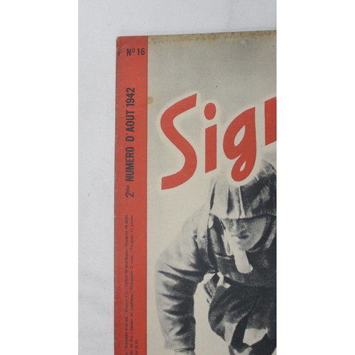 German Army Magazine Signal 1942 used, issue 16