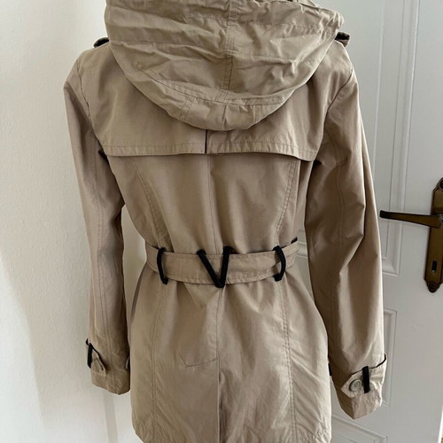Tommy Hilfiger women's parka like new, beige, large fit