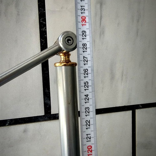 Floor lamp foldable used with adjustable light intensity