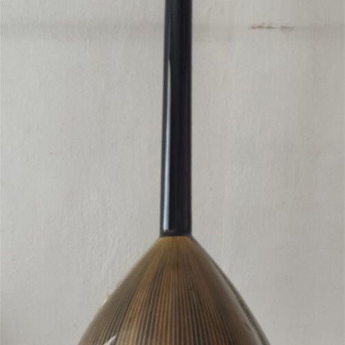 Greek eight-string (four-string) bouzouki with black painted top