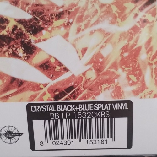 Megadeth Megadeth 2LP περιορισμένης έκδοσης κρυστάλλινο μαύρο και μπλε splatter βινύλιο καινούργιο