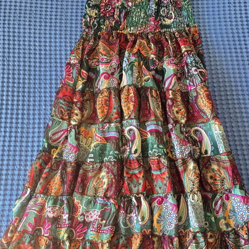 Sara colorful printed airy dress, free size