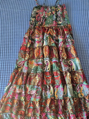 Sara colorful printed airy dress, free size