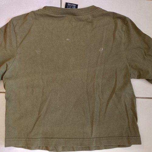 Nike girls' shirt used, olive color, size 146-152 cm