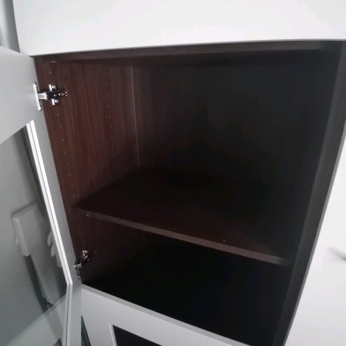Ikea Besta bookcase cabinet composition, 6 doors