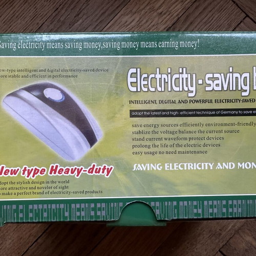 Electricity saving box