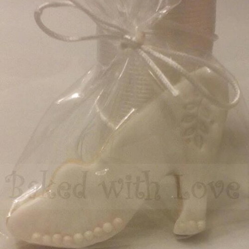 Cookies with fondant new, pack of 20 for wedding