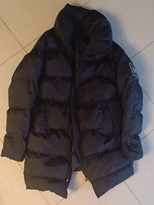Μακρύ μπουφάν unisex L σαν καινούργιο, μαύρο