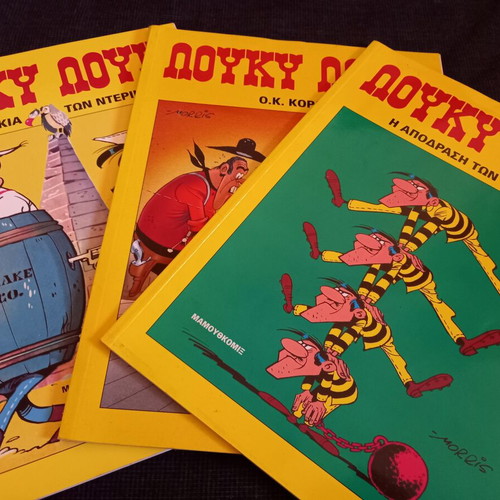 Lucky Luke comics in like new condition