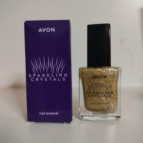 Nail polish iridescent gold 10ml new