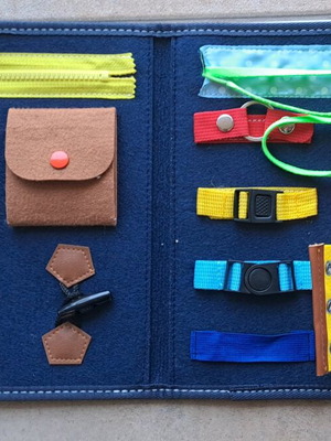 Activity bag like new, creative play