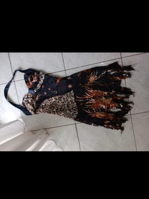 Angl Psarros dress like new, size L