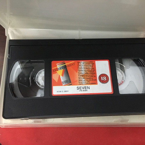 Seven VHS used, English version without subtitles