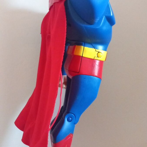 Sonic Zoom Superman action figure used, 30cm, Mattel 2003, Justice League