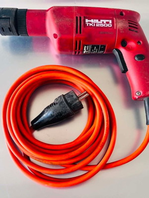 Hilti TKI 2500 Electric Drywall Screwdriver 600W used with case