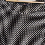 Raxevsky dress with black and white print XL like new
