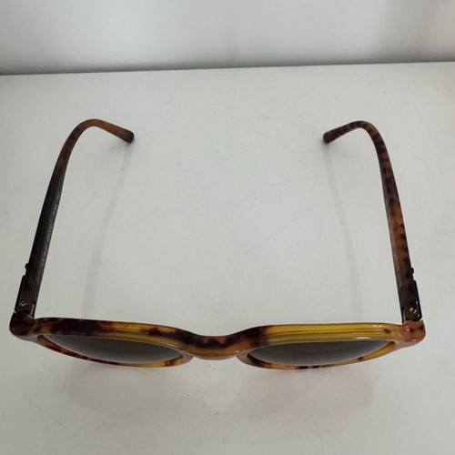 Giorgio Armani sunglasses used, brown tortoiseshell frame with degrade lenses