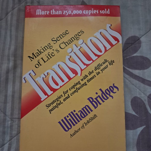 Transitions book used, making sense of life's changes