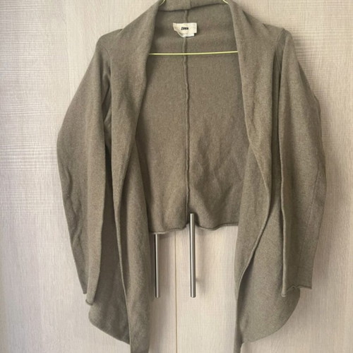 Zinco bolero jacket like new, khaki, size medium