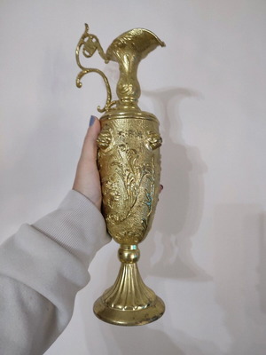 Παλιός αμφορέας μεταχειρισμένος, διακοσμητικό ύψους 33εκ. και 39,5εκ.