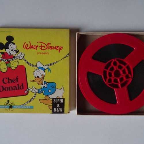 Disney Super 8mm silent cartoon films pack of 2 like new