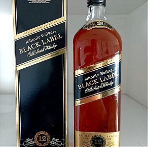 Whisky Johnnie Walker, Black Label, 12 ετών, 1lt
