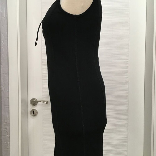 Burberry bandage neoprene mini dress IT40, black