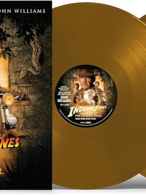 Indiana Jones and the Kingdom of the Crystal Skull Bronze Vinyl 2LP New