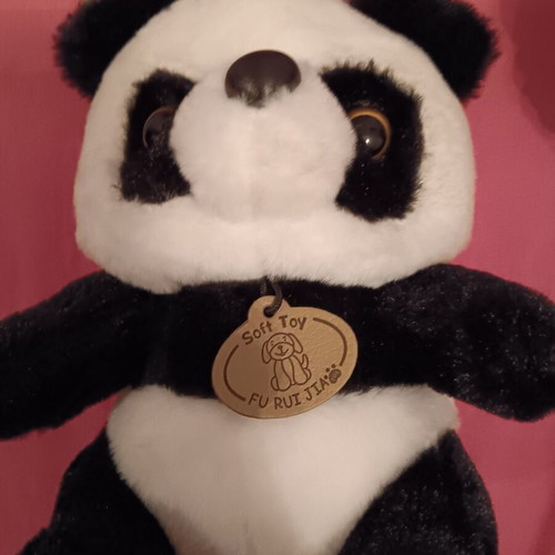 Stuffed panda new with tag