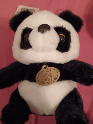 Stuffed panda new with tag