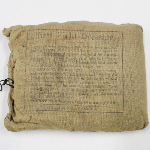 WW2 English soldier dressing used